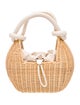 Cult Gaia Wicker Top Handle Bag