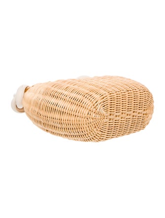 Cult Gaia Wicker Top Handle Bag