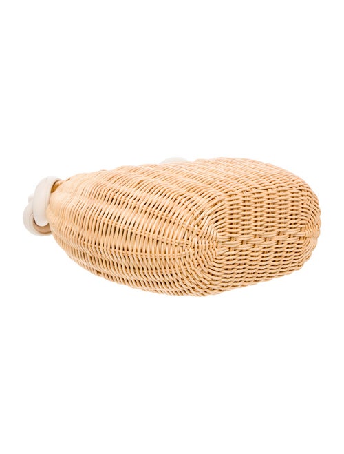 Cult Gaia Wicker Top Handle Bag