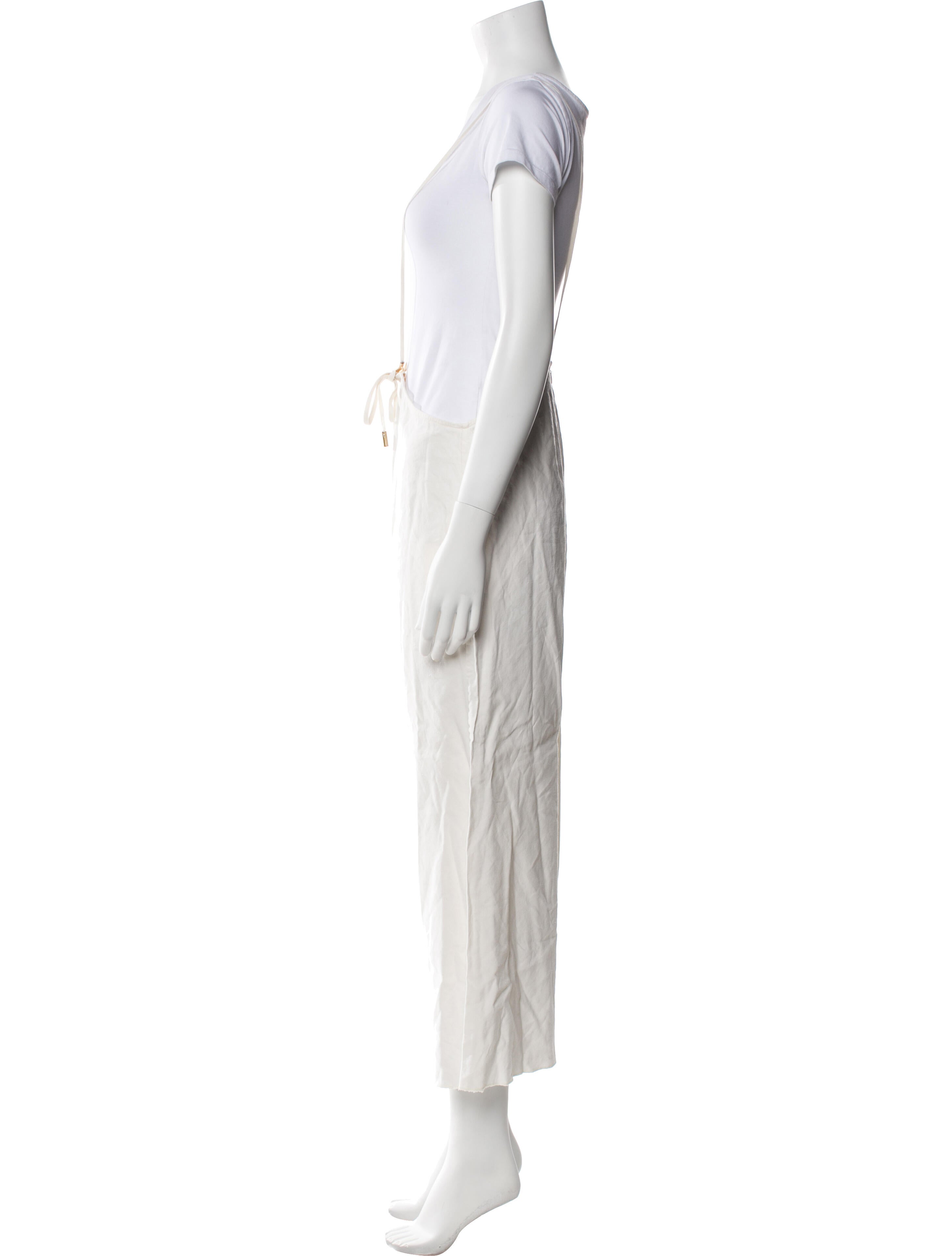 Cult Gaia Linen Wide Leg Pants