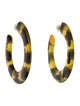 Cult Gaia Resin Kennedy Hoop Earrings