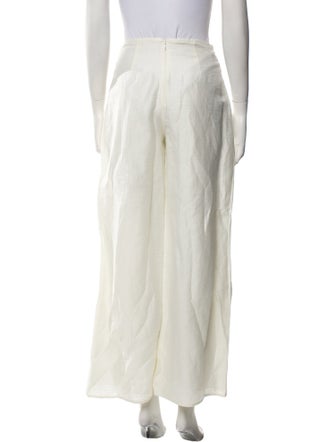 Cult Gaia Linen Wide Leg Pants