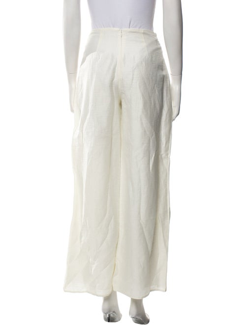 Cult Gaia Linen Wide Leg Pants