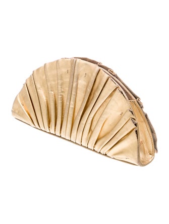 Cult Gaia Leather Evening Bag