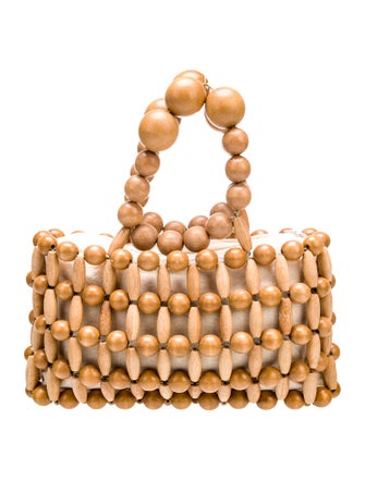 Cult Gaia Bamboo Top Handle Bag