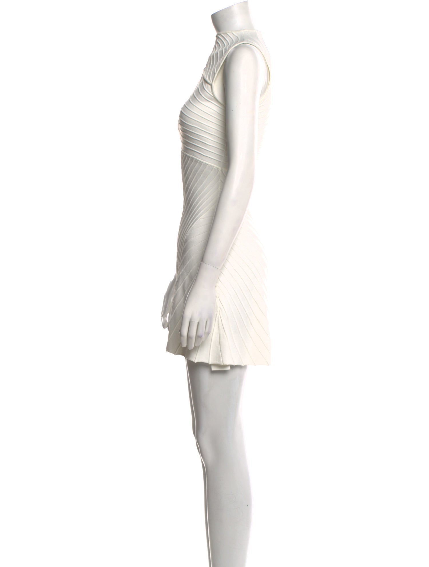 Cult Gaia Mock Neck Mini Dress