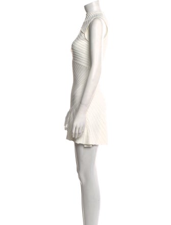 Cult Gaia Mock Neck Mini Dress