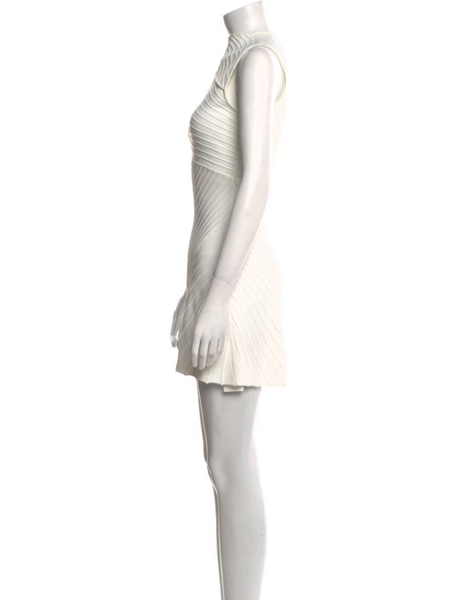 Cult Gaia Mock Neck Mini Dress