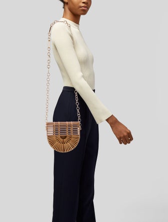 Cult Gaia Bamboo Crossbody Bag