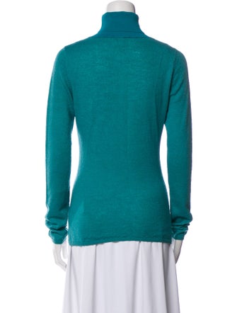 Cult Gaia Nylon Turtleneck Sweater