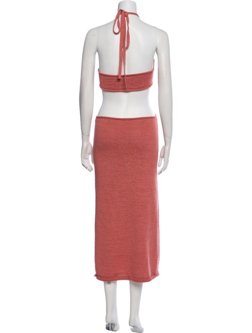 Cult Gaia Halterneck Midi Length Dress