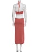 Cult Gaia Halterneck Midi Length Dress