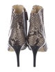 Cult Gaia Embossed Leather Animal Print Boots