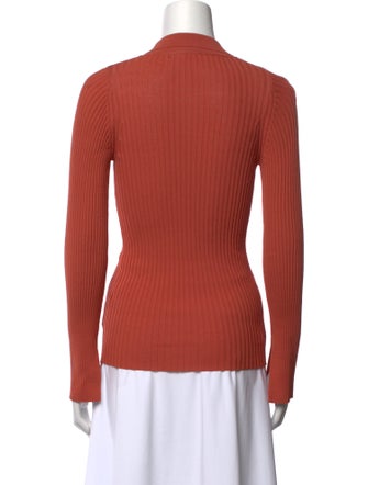 Cult Gaia V-Neck Long Sleeve Blouse