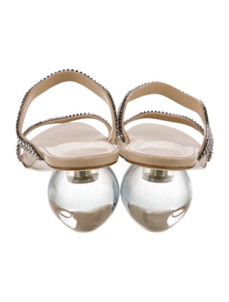 Cult Gaia Leather Slides