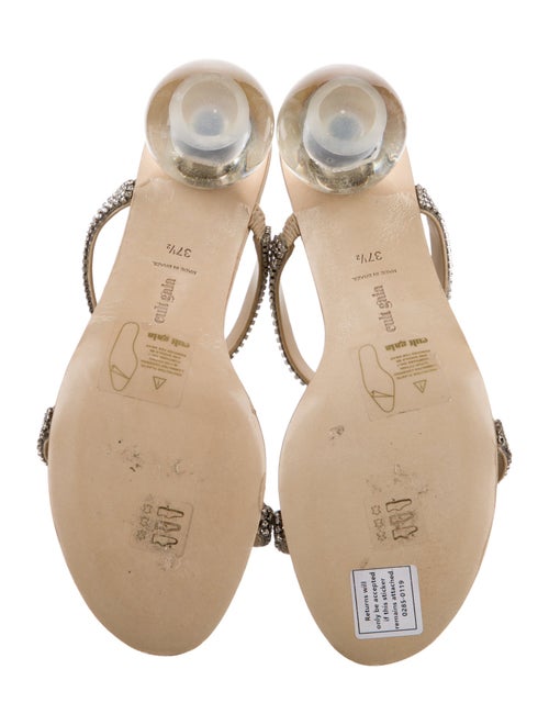 Cult Gaia Leather Slides