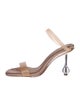 Cult Gaia PVC Slingback Sandals