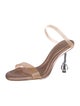 Cult Gaia PVC Slingback Sandals