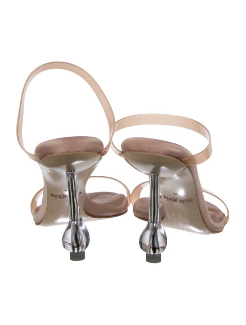 Cult Gaia PVC Slingback Sandals