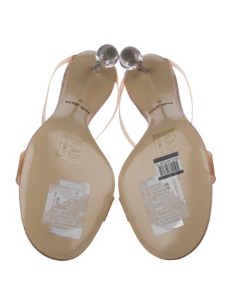 Cult Gaia PVC Slingback Sandals