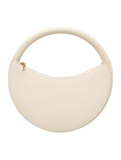 Cult Gaia Leather Top Handle Bag