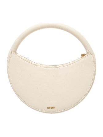 Cult Gaia Leather Top Handle Bag