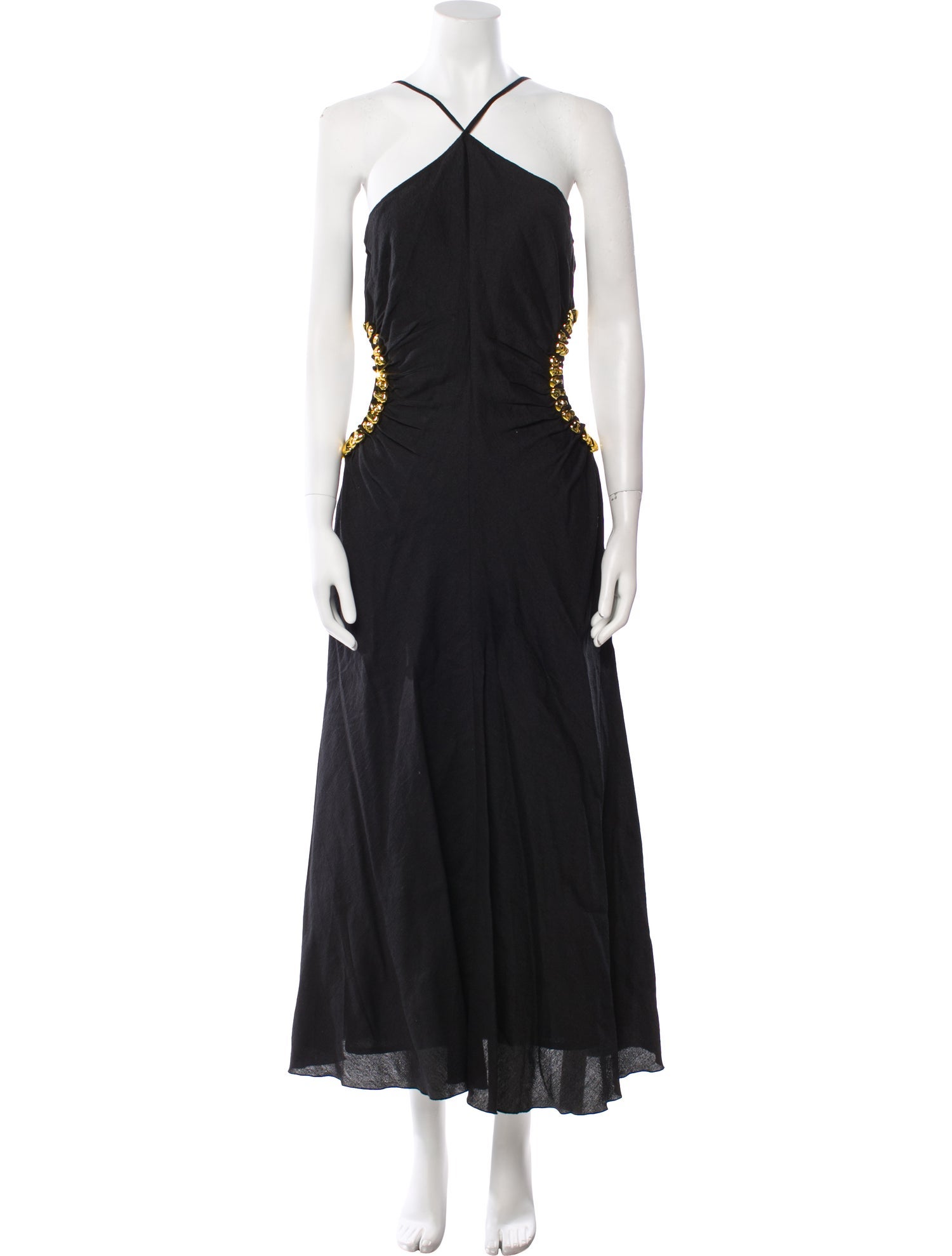 Cult Gaia Halterneck Long Dress