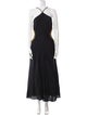 Cult Gaia Halterneck Long Dress