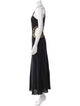 Cult Gaia Halterneck Long Dress