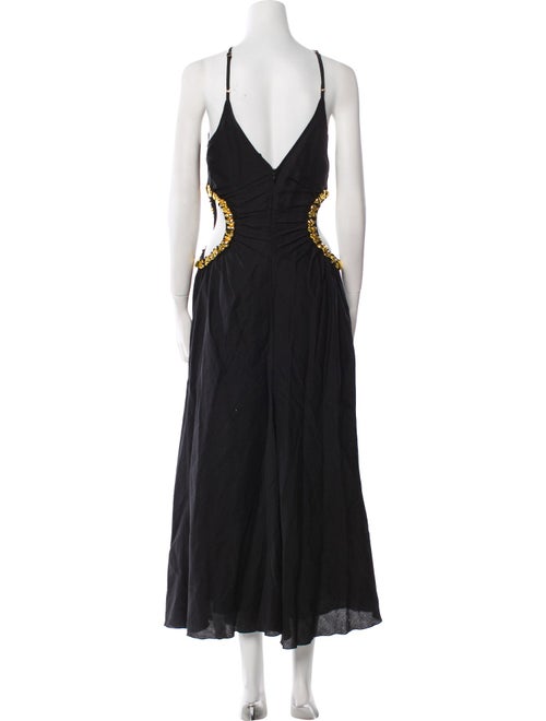 Cult Gaia Halterneck Long Dress