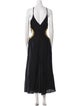 Cult Gaia Halterneck Long Dress