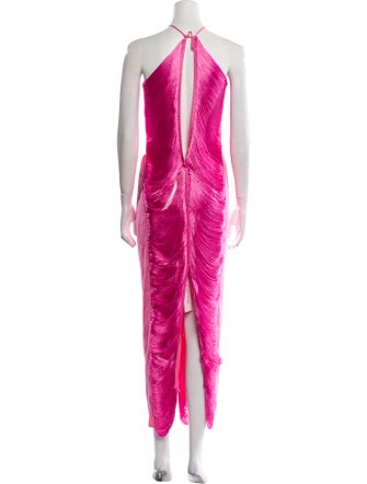 Cult Gaia Halterneck Long Dress