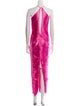Cult Gaia Halterneck Long Dress
