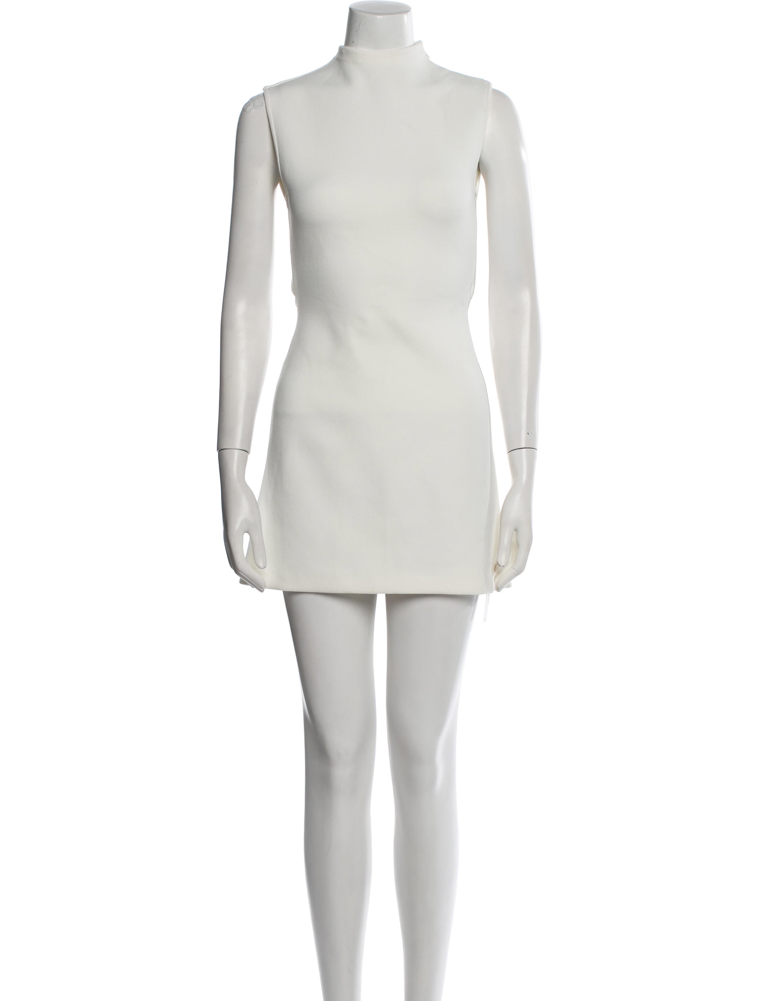 Cult Gaia Mock Neck Mini Dress