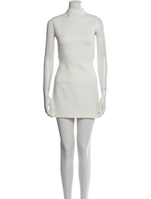 Cult Gaia Mock Neck Mini Dress
