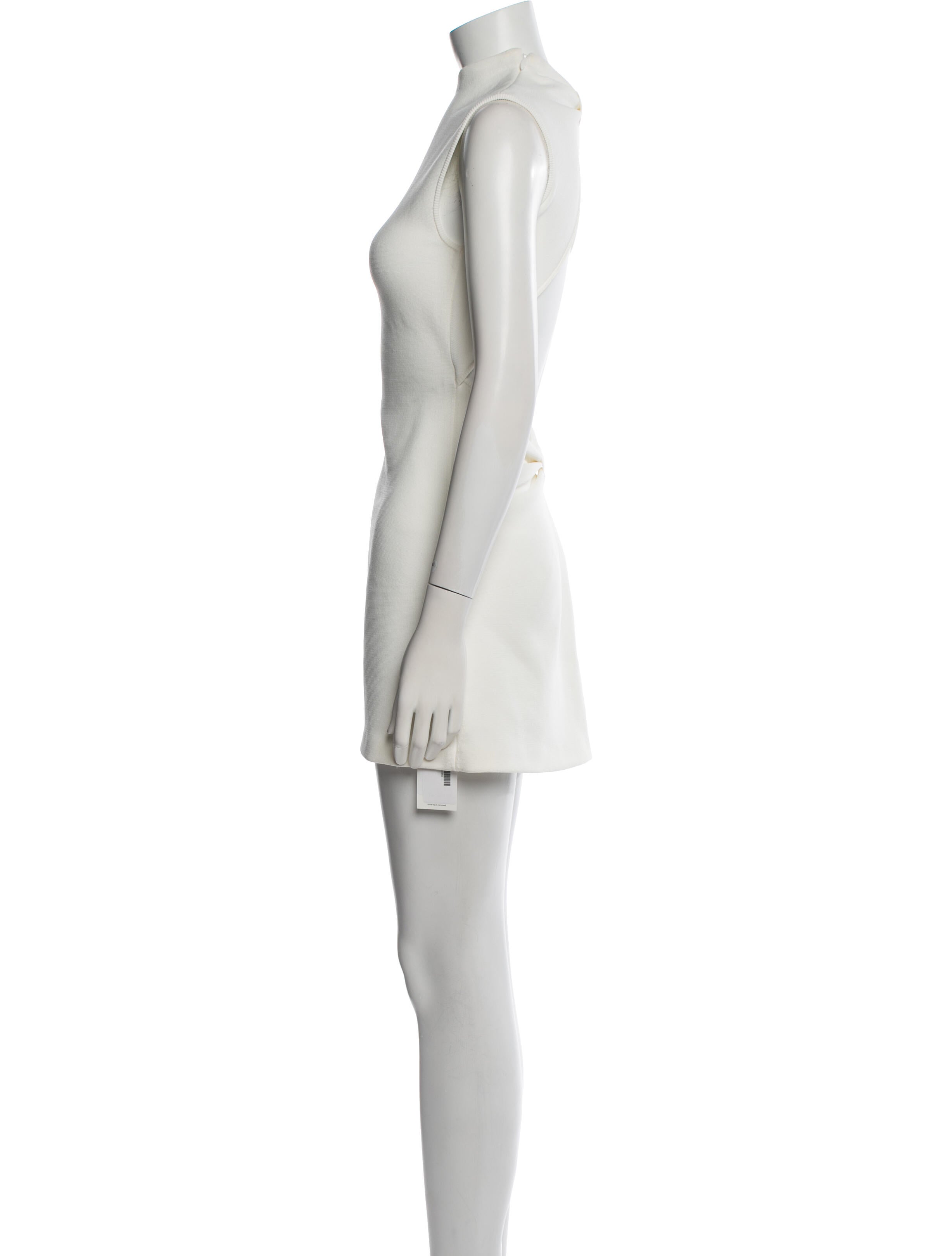 Cult Gaia Mock Neck Mini Dress