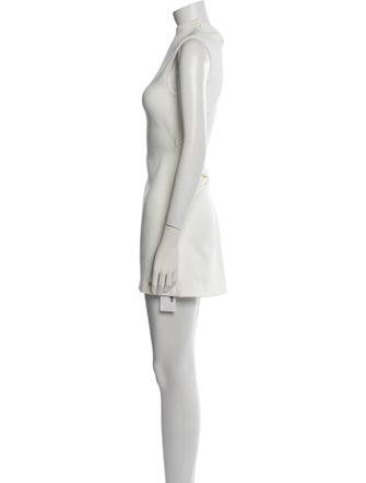 Cult Gaia Mock Neck Mini Dress