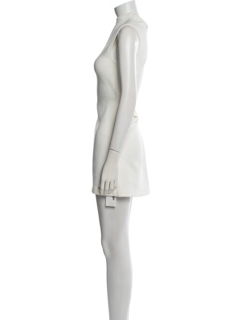 Cult Gaia Mock Neck Mini Dress
