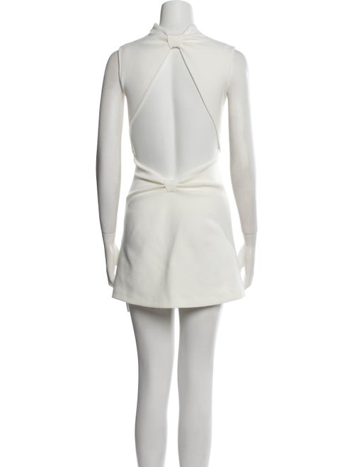 Cult Gaia Mock Neck Mini Dress