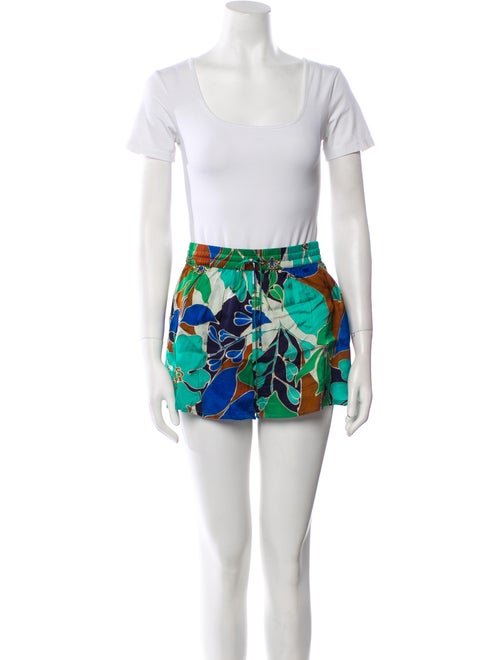 Cult Gaia Printed Cutout Accent Short Set