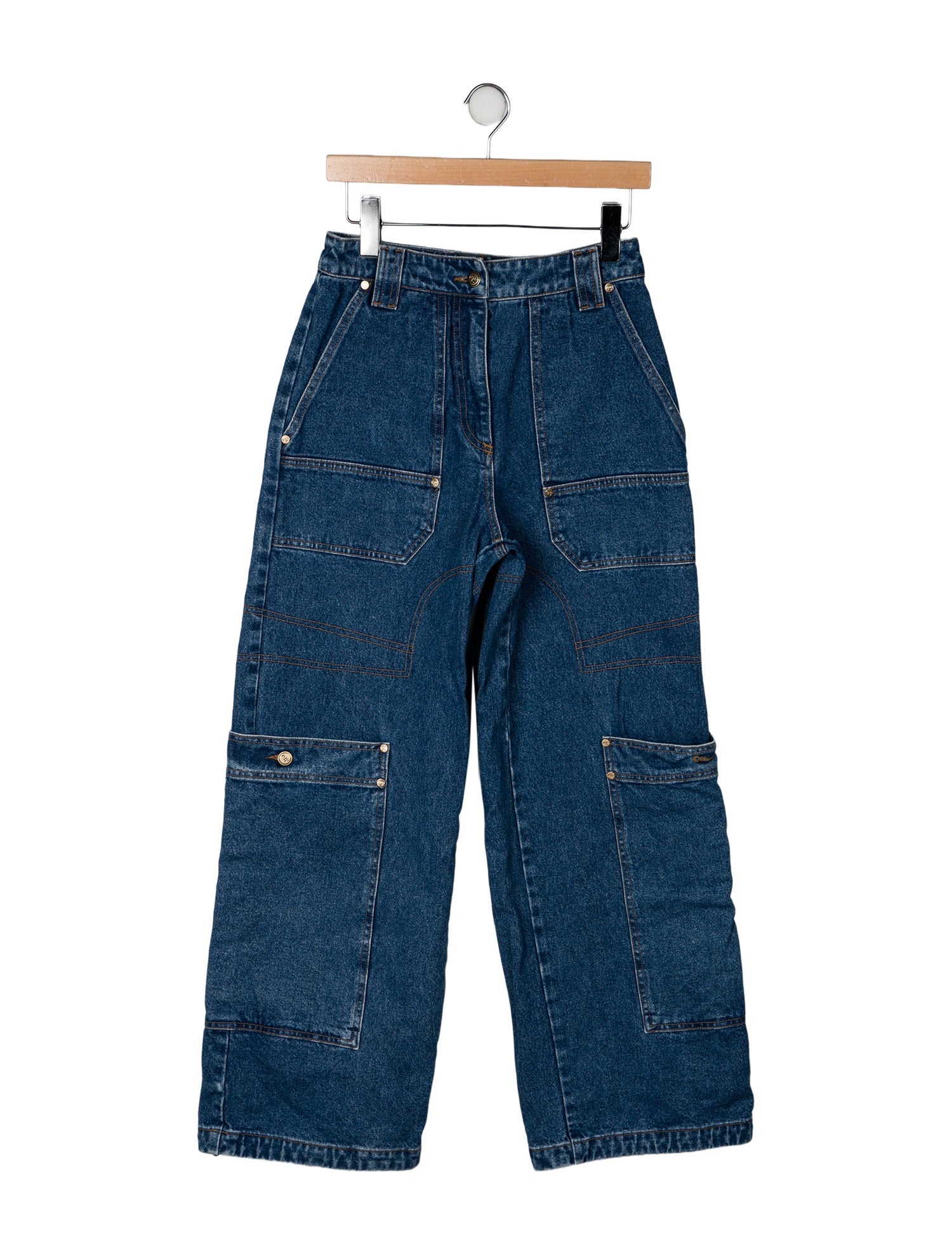 Cult Gaia High-Rise Wide Leg Jeans
