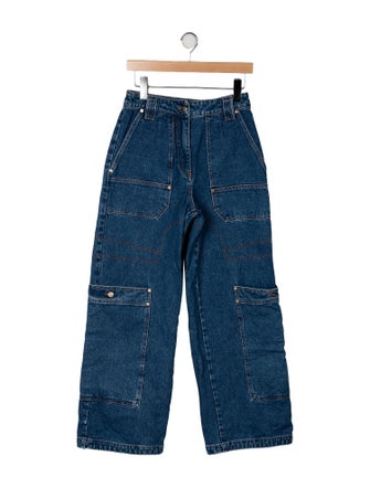 Cult Gaia High-Rise Wide Leg Jeans