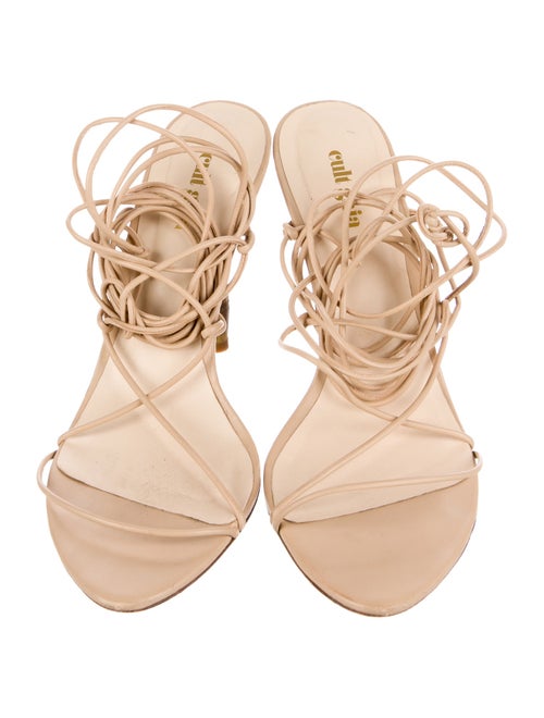 Cult Gaia Leather Sandals