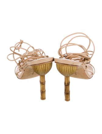 Cult Gaia Leather Sandals