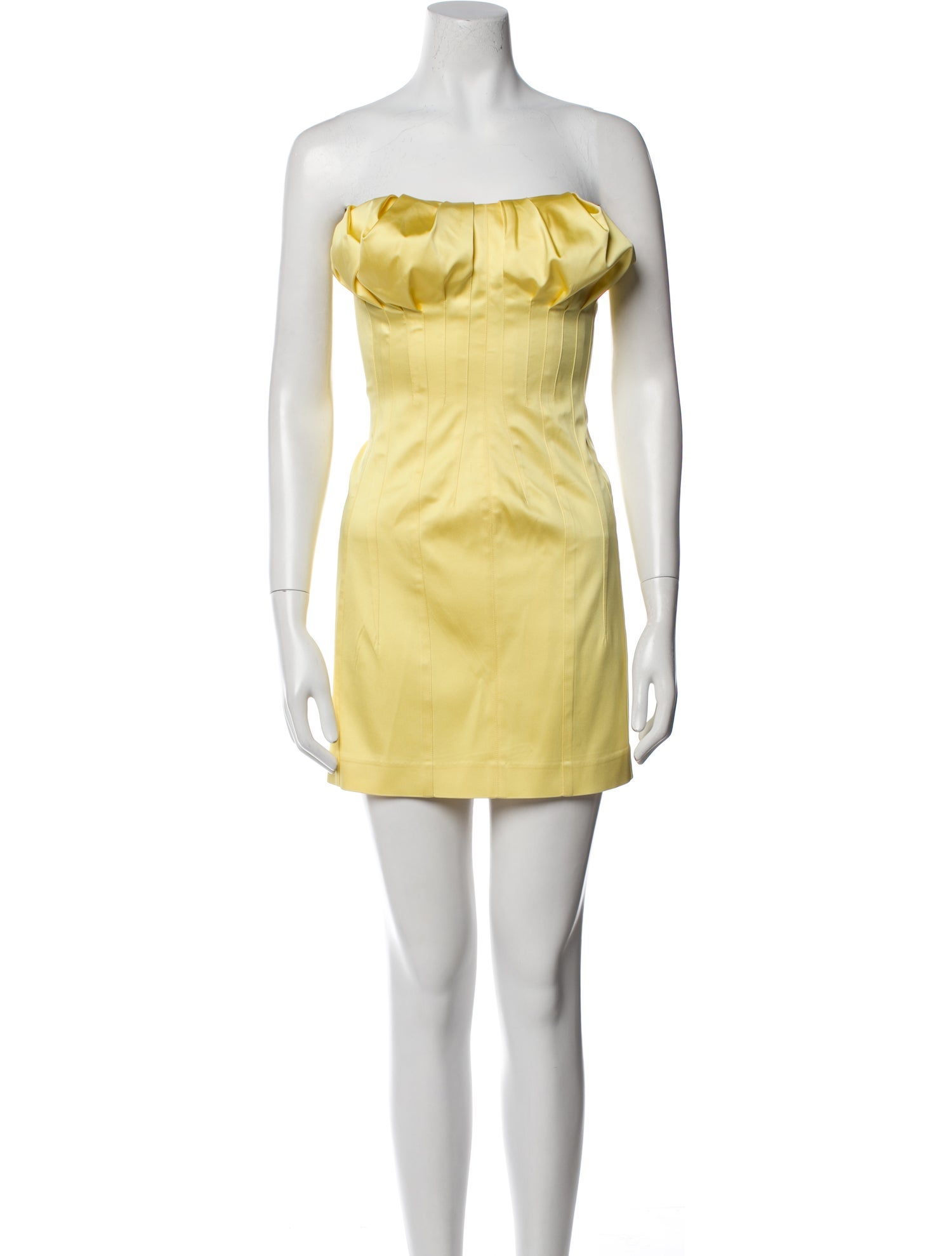 Cult Gaia Strapless Mini Dress