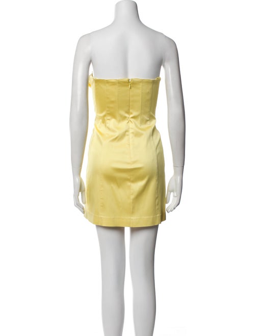 Cult Gaia Strapless Mini Dress