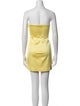 Cult Gaia Strapless Mini Dress