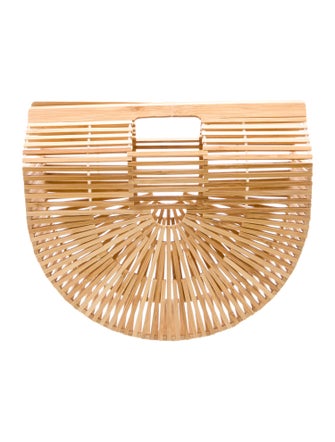 Cult Gaia Bamboo Top Handle Bag