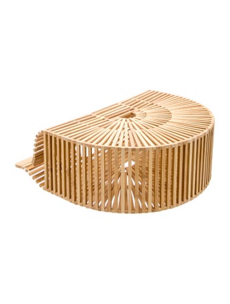 Cult Gaia Bamboo Top Handle Bag