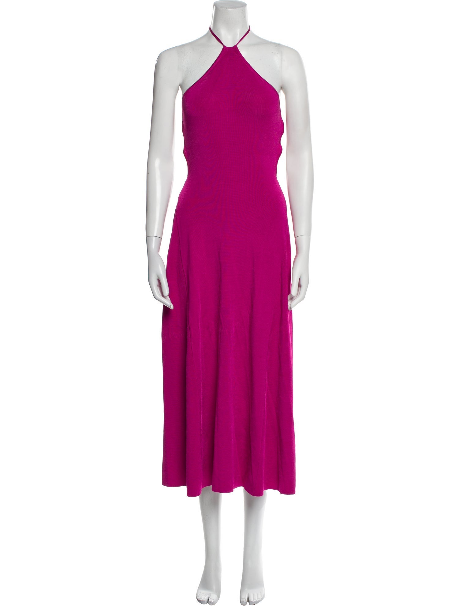 Cult Gaia Halterneck Midi Length Dress